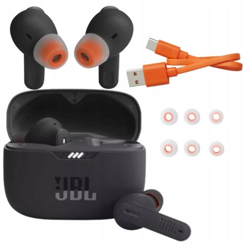 Słuchawki dokanałowe JBL Tune 230NC TWS czarne Słuchawki dokanałowe JBL Tune 230NC TWS czarne